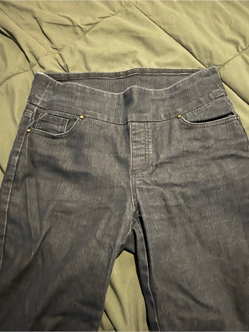 Denim&Co Dark Gray Women’s Jeggings